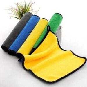 40x40 cm Double Side Microfiber Cleaning Towel 4 pcs