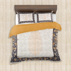 Cotton Printed Double Bedsheet with Pillow Covers