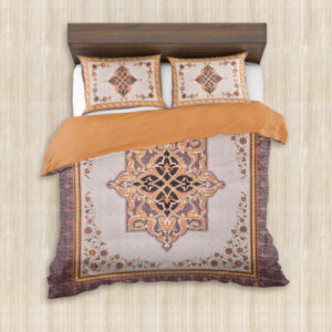 Cotton Printed Double Bedsheet with Pillow Covers