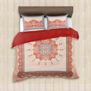 Cotton Printed Double Bedsheet with Pillow Covers