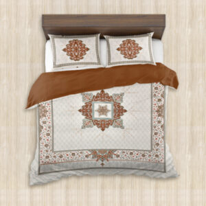 Cotton Printed Double Bedsheet with Pillow Covers
