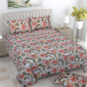 Cotton Printed Rangila Theme Double Bedsheet With Pillow Cover