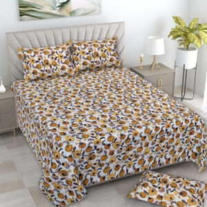 Cotton Printed Rangila Theme Double Bedsheet With Pillow Cover