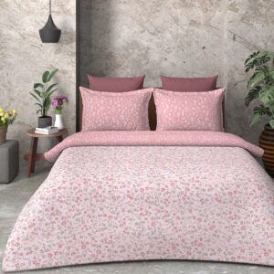 SAMPT - Summer Cool Cotton Printed Bedsheet With Dohar and Pillow Cover Set