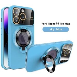 Sky Blue iPhone 14 Pro Max Mobile Cover Mobile Accessories