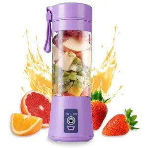 Generic Plastic Solid Electric USB Juicer (Purple)