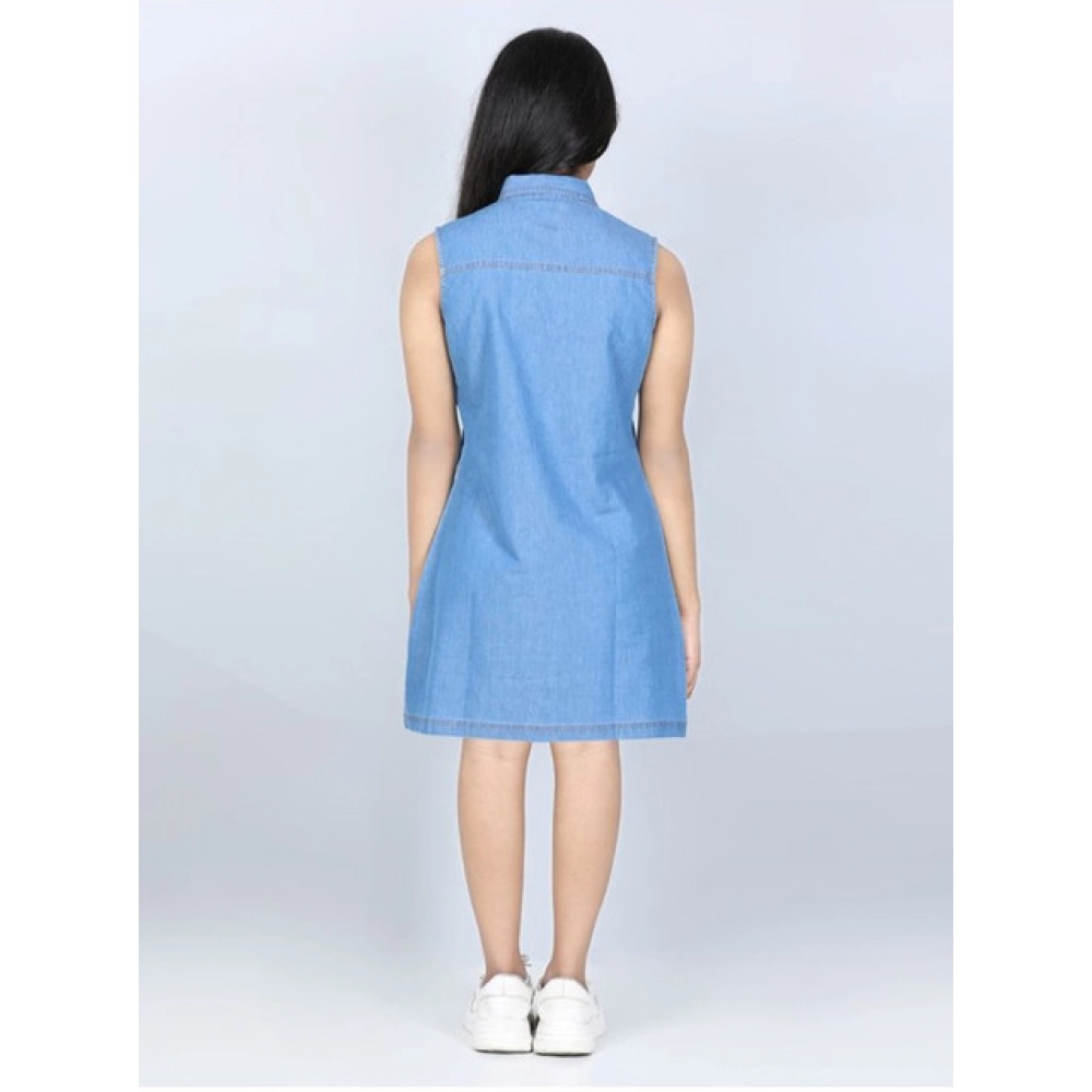 PID-66041-Girl-s-Cold-Shoulder-Solid-Dress-Blue-3-1000×1000-1.webp