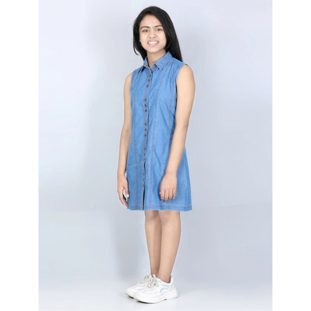 PID-66041-Girl-s-Cold-Shoulder-Solid-Dress-Blue-4-1000×1000-1.webp