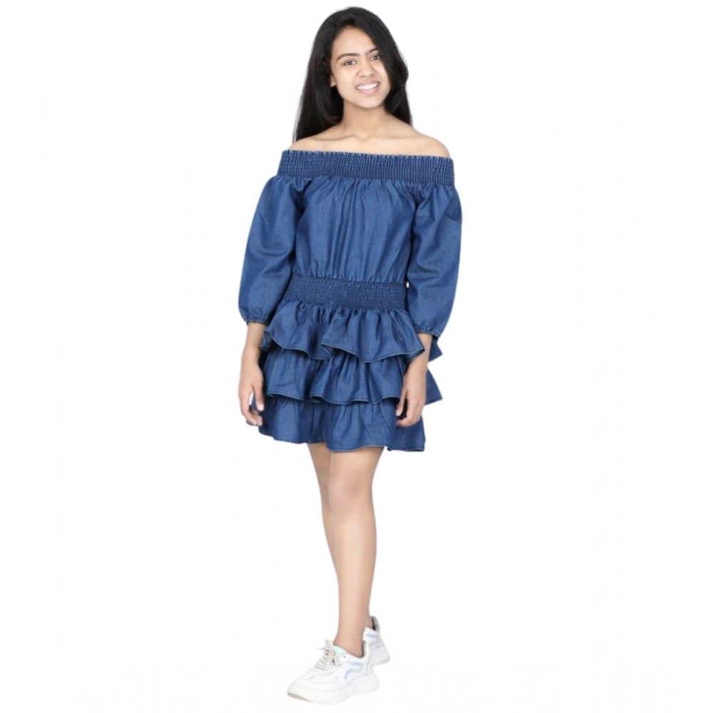 PID-66042-Girl-s-Off-Shoulder-Solid-Dress-Blue-1-1000×1000-1.webp