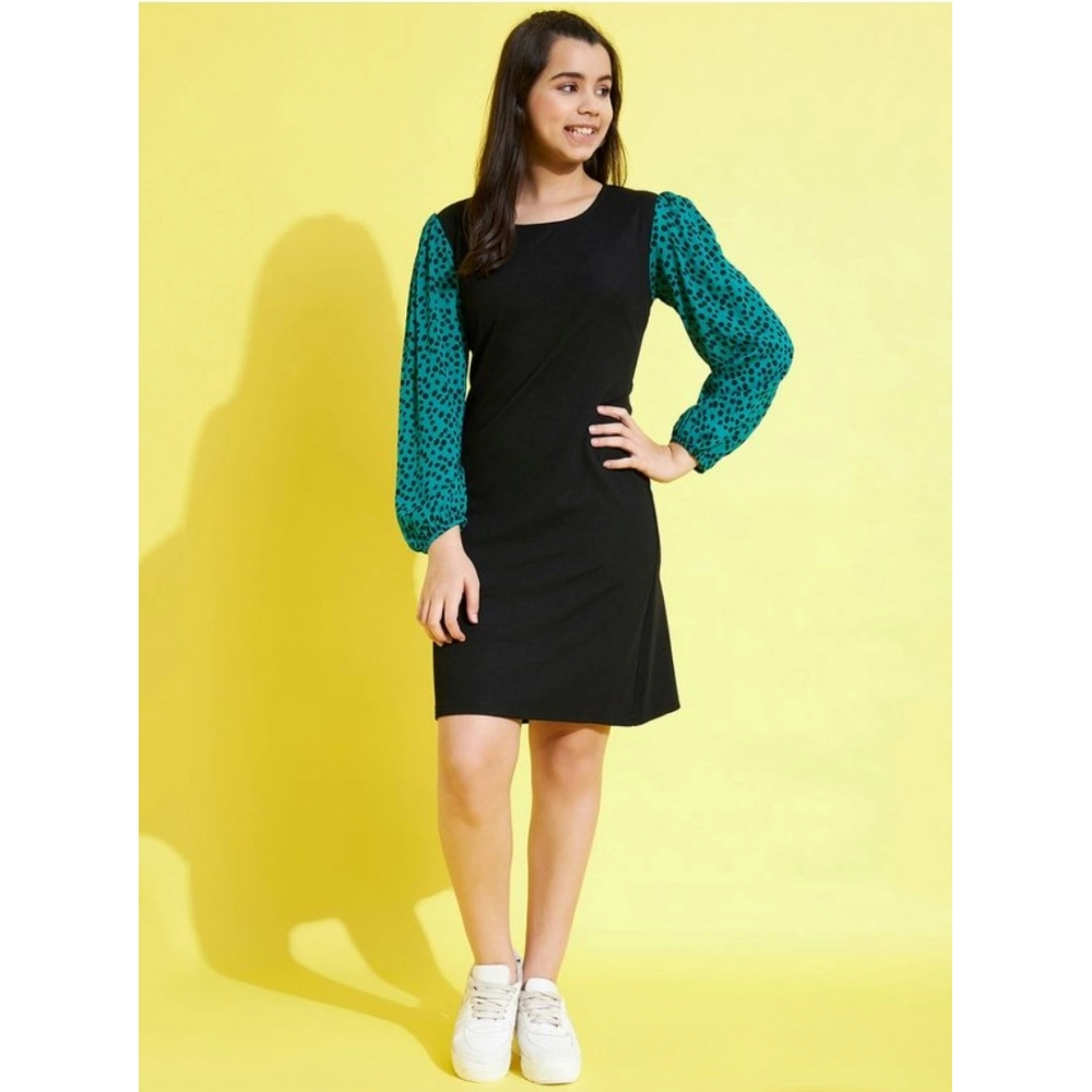 PID-66043-Girl-s-Long-Sleeves-Printed-Dress-Black-Green-3-1000×1000-1.webp