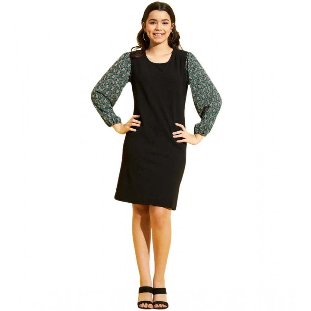 PID-66044-Girl-s-Sleeveless-Printed-Dress-Green-Black-1-1000×1000-1.webp