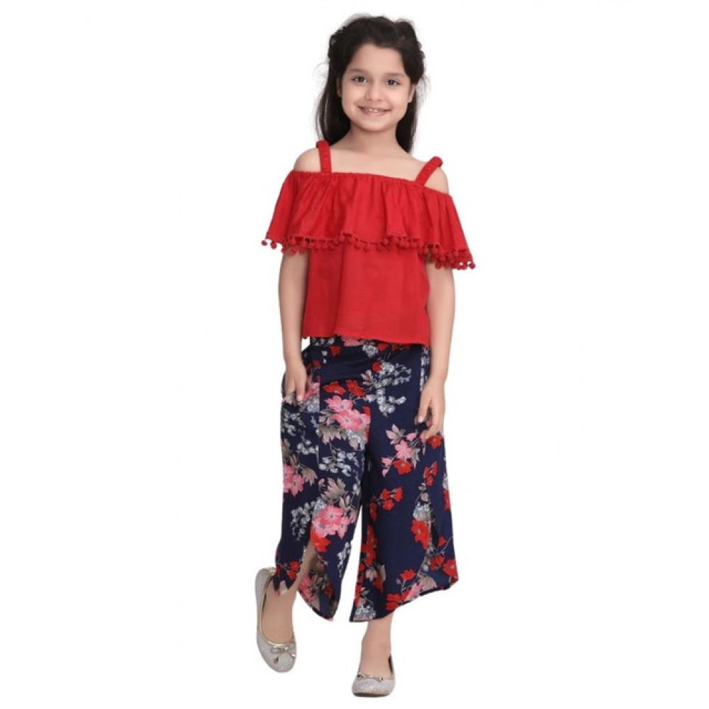 PID-66152-Girl-s-Cold-Shoulder-Top-and-Pants-Set-Red-Navy-1-1000×1000-1.webp