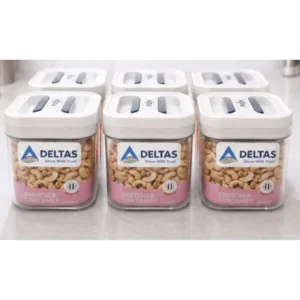 Generic Pack of 6 Switchers Airtight Storage Container Set 500 ML (White)