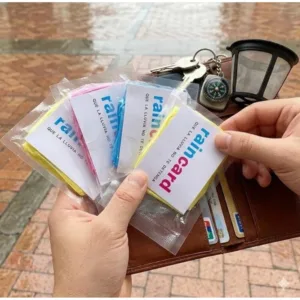 Generic Pack of 10 Rain Card (Multicolor)